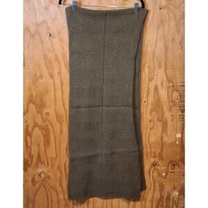 Universal Thread Scarf OS Unisex 76" x 15.5" Olive Winter Outdoor Cozycore Cozy